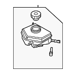34336889802 - Body: Reservoir Assembly for BMW Image