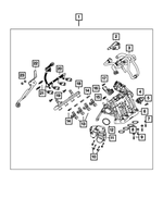 4861942AB - 1.4L Turbo; Engine: Turbo Purge Valve for Dodge: Dart | Fiat: 500, 500L Image