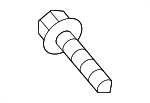9010506344 - Body: Finish Panel Bolt for Toyota: 4Runner, bZ4X, C-HR, Grand Highlander, Land Cruiser, Mirai, Prius, Prius AWD-e, RAV4, RAV4 Prime, Sequoia, Venza, Yaris Image
