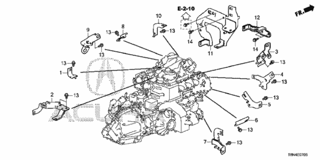 Engine Wire Harness Stay for 2020 Acura NSX #0