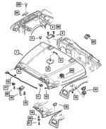 55176636AD - : Hood Catch for Mopar Image
