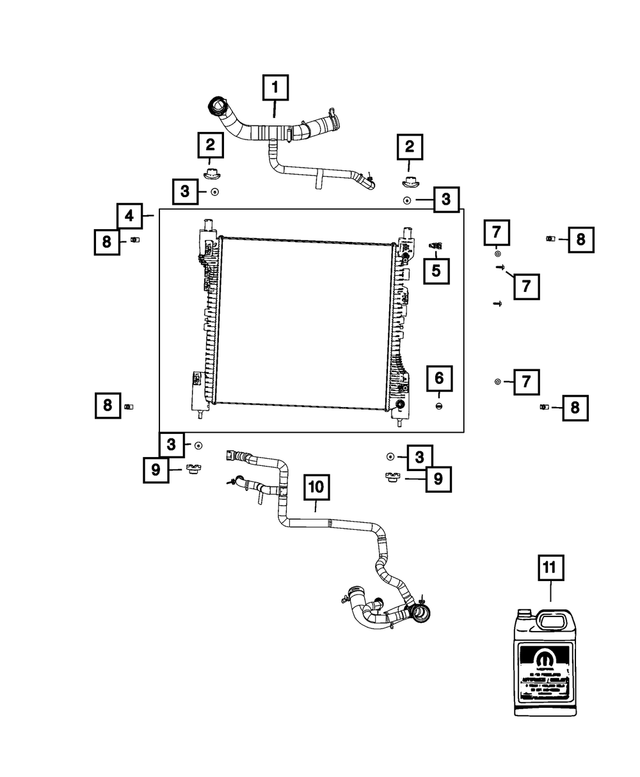 6506568AA - : Hex Head Screw for Mopar Image