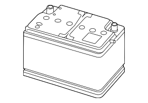 915089J - Electrical: Vehicle Battery for Audi Image