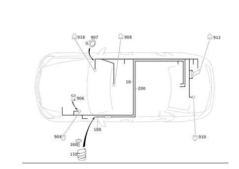 Wiring Harnesses for Taxi for 2008 Mercedes-Benz C350 #0