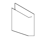 MU432003 - : Outer Grille U-Nut for Mitsubishi: Lancer Image