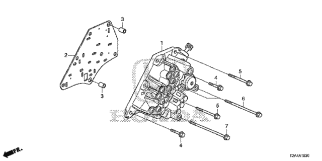 AT Manual Valve Body (V6) for 2016 Honda Accord #0