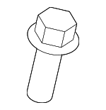 Seat Belt Lap And Shoulder Belt Screw