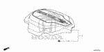 171215MRA11 - Engine: COVER ASSY., ENGINE for Honda Image image