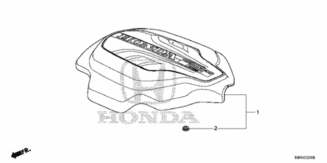 Engine Cover for 2019 Honda Odyssey #0