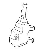 76841SNA003 - Body: Washer Reservoir for Honda: Civic Image
