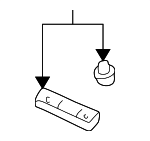MR444828 - Body: Headliner Tube for Mitsubishi Image