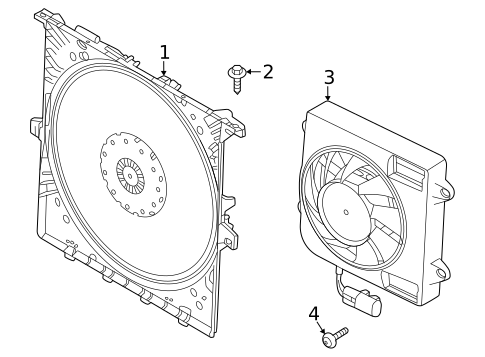 Cooling Fan for 2022 Land Rover Range Rover #0