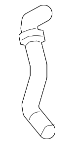 8W0121472AC - Cooling System: Lower Front Hose for Audi: RS5, RS5 Sportback Image