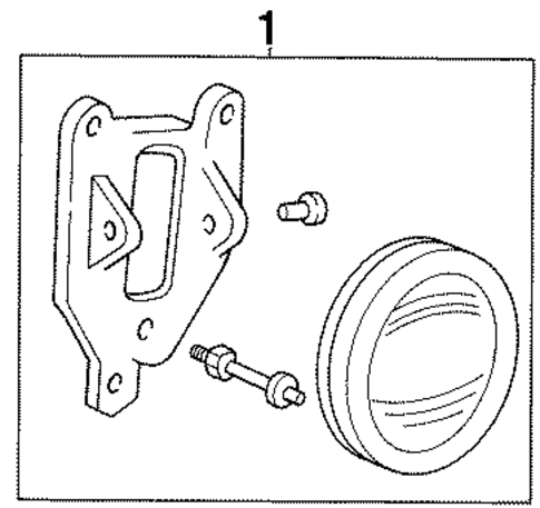 Fog Lamps for 2002 Lincoln Navigator #0