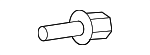 MU240093 - Body: Fuel Door Bolt for Mitsubishi: Mirage, Outlander, Outlander Sport Image