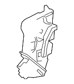 72110TVAA02 - Body: Lock for Honda: Accord, Civic Image