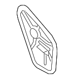 17A837916A - Body: Cover for Volkswagen: Jetta Image