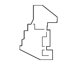 76850TG7A01 - Body: Washer Nozzle for Honda: Odyssey, Passport, Pilot Image