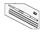 76730THRA21 - : Wiper Blade for Honda: Odyssey, Passport Image