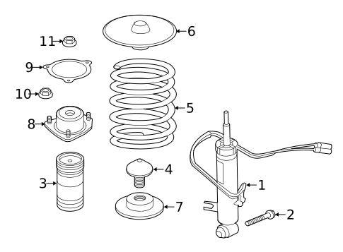 Struts & Components for 2017 BMW X5 #2