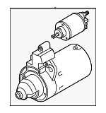 2E911022HX - Electrical: Starter for Audi Image