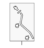 17663T7A000 - : 2016-2018 Honda HR-V - Tube Assembly Fuel Filler Pipe Drain for Honda: HR-V Image