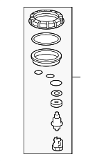 17052T5RA00 - Fuel System: Regulator for Honda: Fit, HR-V Image