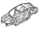 CC2D45750 - Body: Body Assembly for Jaguar Image