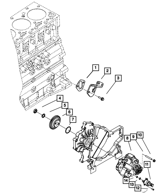 5086766AB - Fuel: Injection Pump Gear for Mopar Image