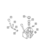 5133855AA - Frames and Bumpers: Lever for Dodge: Sprinter 2500, Sprinter 3500 Image