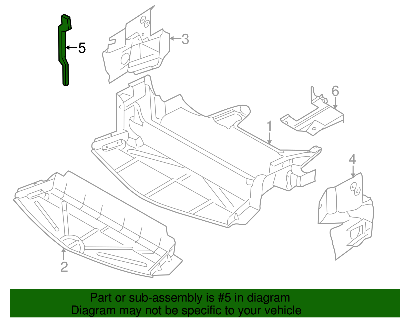 Side Baffle Seal - BMW (51718399507)