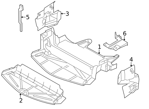 Splash Shields for 2001 BMW Z3 #0