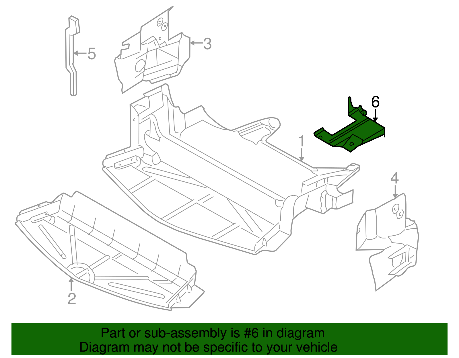 Rear Duct - BMW (51718398828)