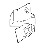 51718397357 - : Side Baffle for BMW: Z3 Image