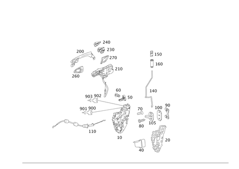 Locking System for 2011 Mercedes-Benz S550 #0