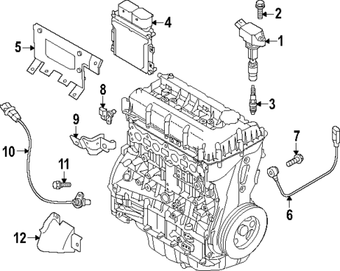 Ignition System for 2023 Hyundai Kona N #0