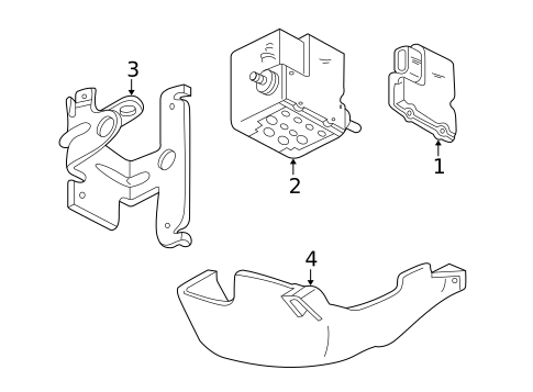 Anti-Lock Brakes for 2005 Ford Freestar #0