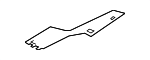 9Y0806441FOK1 - Body: Fender Ledge Cover for Porsche Image