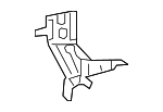 PAB821131GRV - Body: Front Bracket for Porsche Image