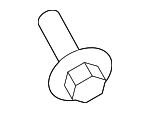PAF00692500 - Body: Front Brace Screw for Porsche Image