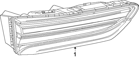 Tail Lamps for 2025 GMC Terrain #1