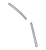 D65150M34 - Body: Rear Molding Protector for Mazda: 2 Image