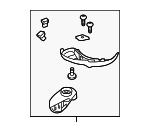 7632D561 - Body: Upper Cover for Mitsubishi: Eclipse Cross Image