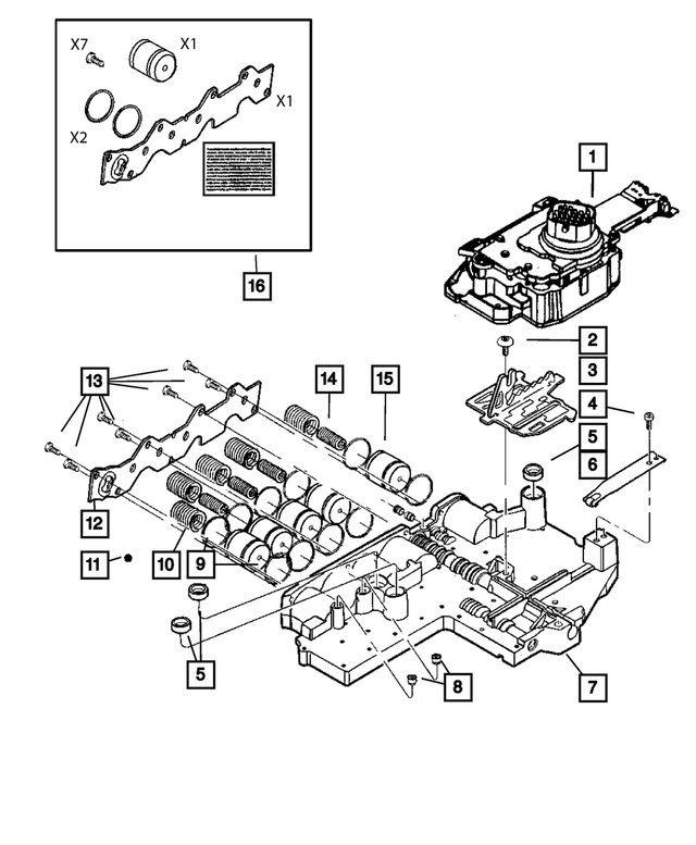 6508087AA - Automatic Transmission Multi-Speed: Shoulder/truss Screw, Mounting for Mopar Image image