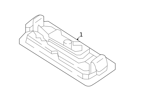 License Lamps for 2019 Volvo S90 #0