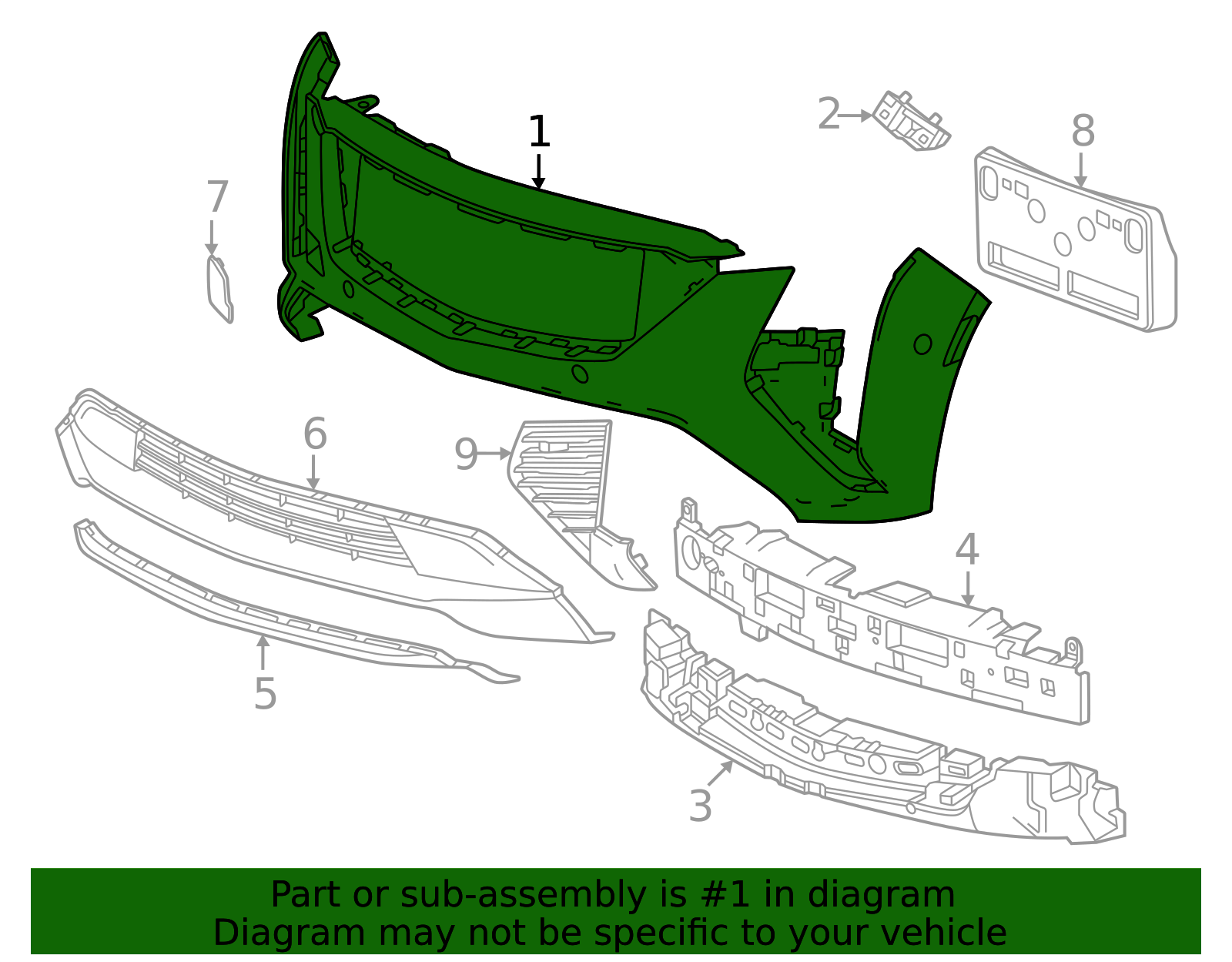 F Fascia 42927356 | Capital Chevy Parts