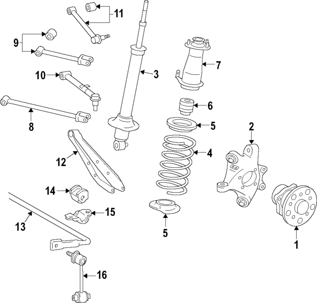 4871030200 - : Suspension Control Arm for Lexus Image