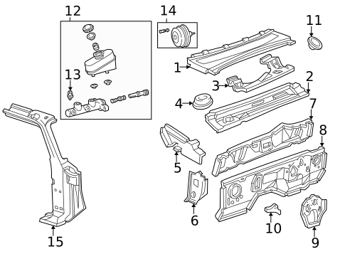 Hinge Pillar for 2005 Mazda B2300 #0