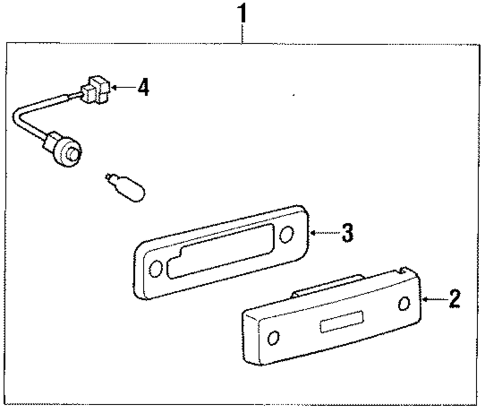 Side Marker Lamps for 1988 Toyota Tercel #0