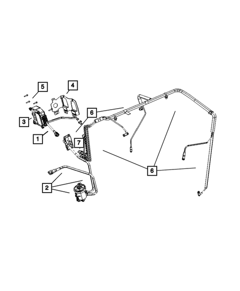 Emission Harness for 2008 Jeep Compass #0